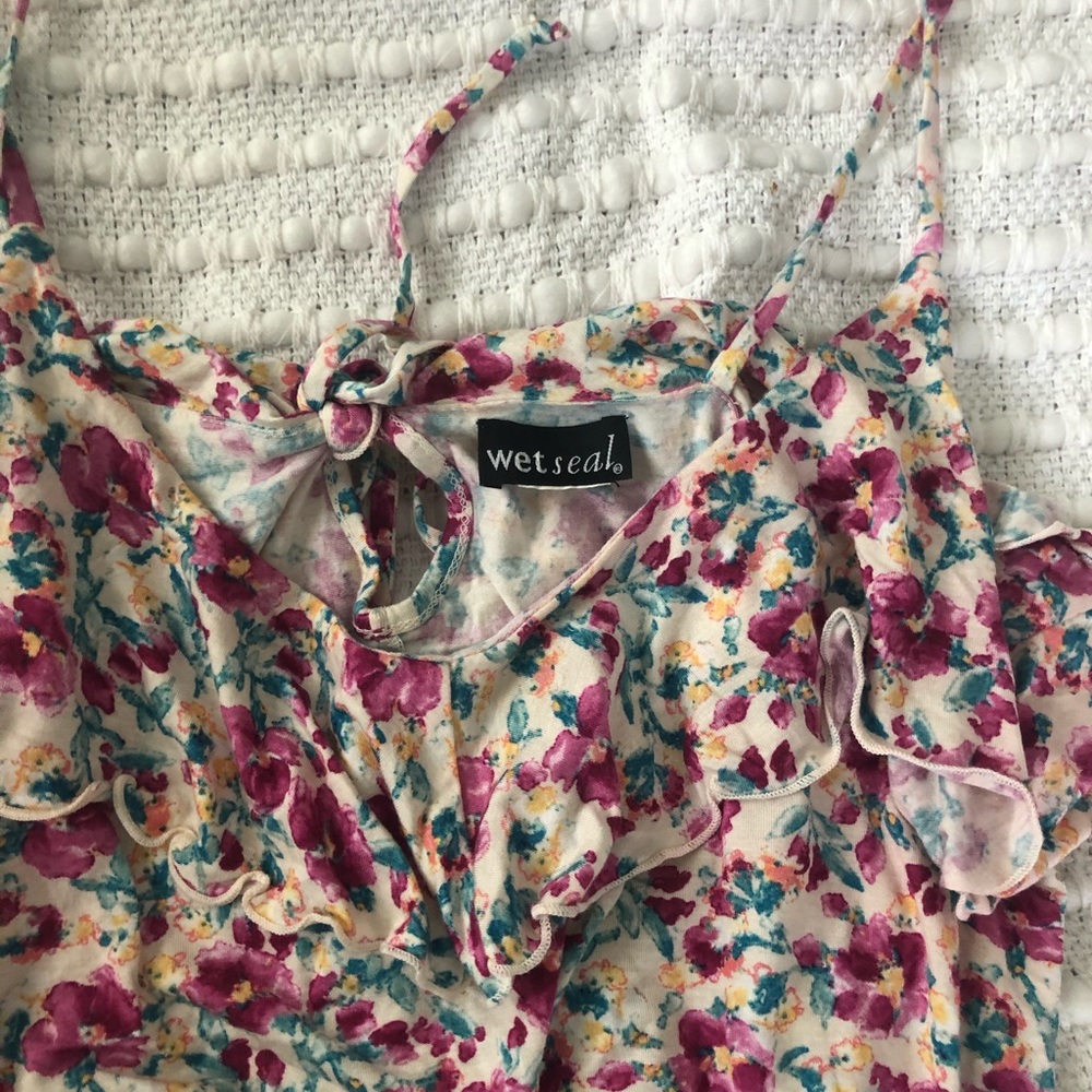 Flower tank top - Picture 2 of 2